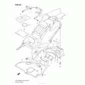 Схема узла: Заднее крыло для Suzuki GSX1300 Hayabusa