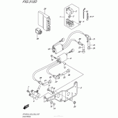 Схема вузла: Електрообладнання (Sfv650Al5 E28) для Suzuki SFV650 Gladius