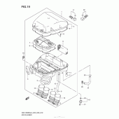 Схема вузла: Повітряний фільтр (Gsx1300Ral3 E03) для Suzuki GSX1300 Hayabusa