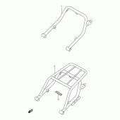 Схема вузла: Rear glip для Suzuki DR350