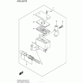 Схема вузла: Передній гальмівний циліндр (Sfv650L5 E03) для Suzuki SFV650 Gladius