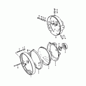 Схема узла: Фара для Suzuki GS1000