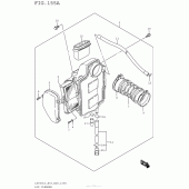 Схема вузла: Повітряний фільтр Suzuki LS650 Boulevard S40