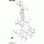 Схема узла: Рычаг прогрессии (Gsx-R1000L5 E28) для Suzuki GSX-R1000