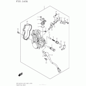 Схема вузла: Дросельна заслінка для Suzuki RM-Z250