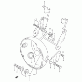 Схема вузла: Кожух фари (Model l/m/n/p) для Suzuki VX800 VX800