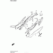 Схема вузла: Бічні панелі (Sfv650L5 E33) для Suzuki SFV650 Gladius