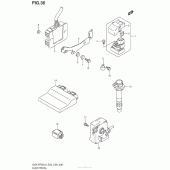 Схема вузла: Електроустаткування (Gsx-R750L4 E28) для Suzuki GSX-R750