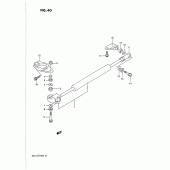 Схема вузла: Рульовий демпфер для Suzuki GSX-R1100