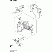 Схема вузла: Throttle Body (Vl800Tl7 E28) для Suzuki VL800 Boulevard C50