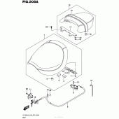 Схема вузла: Сидіння для Suzuki VZ1500 Boulevard M90