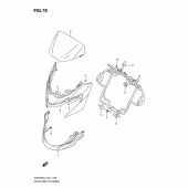 Схема узла: Кожух фары для Suzuki GSR750