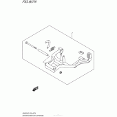 Схема вузла: Центральна підставка для Suzuki GW250 Inazuma