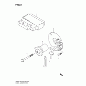 Схема вузла: Імпульсний датчик для Suzuki GS500