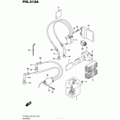 Схема вузла: Електроустаткування (Vz1500L6 E28) для Suzuki VZ1500 Boulevard M90