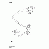 Схема вузла: Система індукції повітря для Suzuki VZR1800 Intruder M1800R/Boulevard M109R
