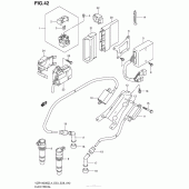 Схема вузла: Електроустаткування (Vzr1800Bzl4 E03) для Suzuki VZR1800 Boulevard M109R BOSS
