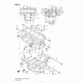 Схема узла: Картер двигателя для Suzuki GSX-R1000