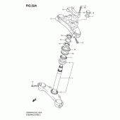 Схема узла: Рулевая траверса (See note) для Suzuki GSR600