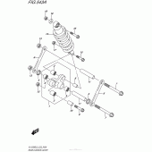 Схема вузла: Важіль прогресії для Suzuki VL1500 Boulevard C90 BOSS