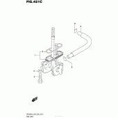 Схема вузла: Fuel Cock (Dr200Sl5 E33) для Suzuki DR200 DR200S