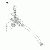 Схема вузла: Паливний кран Suzuki LS650 Boulevard S40