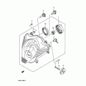Схема вузла: Фара для Suzuki GSX-R600