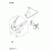 Схема узла: Передний обтекатель (Model l0) для Suzuki GSX-R750