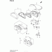 Схема узла: Speedometer (Vz800L3 E33) для Suzuki VZ800 Boulevard M50