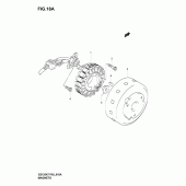 Схема узла: Статор & Ротор (Model k7) для Suzuki GZ125 Marauder