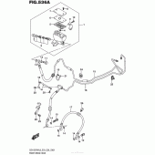 Схема вузла: Front Brake Hose (Gsx1300Ral6 E03) для Suzuki GSX1300 Hayabusa