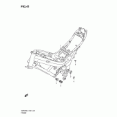 Схема узла: Рама для Suzuki GSR750
