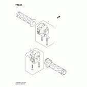 Схема узла: Пульт управления рулевой для Suzuki SV650