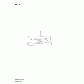 Схема узла: Ремкомплект прокладок двигателя для Suzuki VZ800 Intruder M800/ Boulevard M50