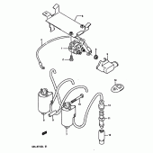 Схема вузла: Електроустаткування для Suzuki GSX-R1100