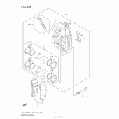 Схема узла: Передний тормозной суппорт (Gsx-R1000L3 E33) для Suzuki GSX-R1000