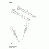 Схема узла: Распредвал & Клапан для Suzuki GSX-R750