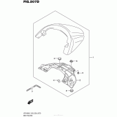 Схема вузла: Заглушка сидіння пасажира (For Pgz) (Vzr1800Bzl7 E28) для Suzuki VZR1800 Boulevard M109R BOSS