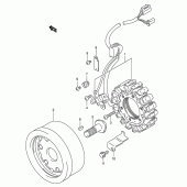 Схема вузла: Статор & Ротор Suzuki VS800 Boulevard S50