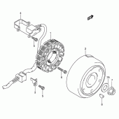 Схема вузла: Статор & Ротор (Dr-z400ey/ek1/ek2/ek3/ek4) для Suzuki DR-Z400 DR-Z400