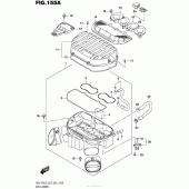 Схема вузла: Повітряний фільтр Suzuki GSX-R750