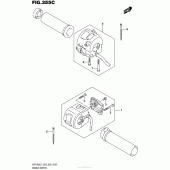 Схема вузла: Пульт управління рульовий (Vzr1800Bzl7 E28) для Suzuki VZR1800 Boulevard M109R BOSS