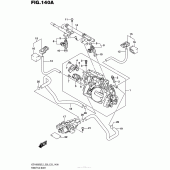 Схема вузла: Throttle Body (Vzr1800Bzl5 E28) для Suzuki VZR1800 Boulevard M109R BOSS