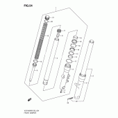 Схема вузла: Передня вилка для Suzuki VLR1800 Intruder C1800R/Boulevard C109R