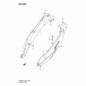 Схема вузла: Бічні панелі (Model k1) для Suzuki GSX600 Katana