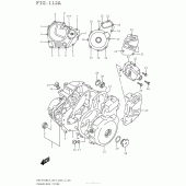 Схема узла: Крышки картера для Suzuki DR650 DR650SE