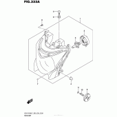 Схема вузла: Фара для Suzuki GSX-S1000