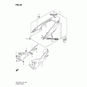 Схема вузла: Бічні панелі для Suzuki GSF1250 Bandit