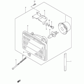 Схема вузла: Фара (Model y/k1) для Suzuki DR-Z400 DR-Z400