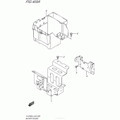 Схема узла: Крепление аккумулятора для Suzuki VL1500 Boulevard C90 B.O.S.S
